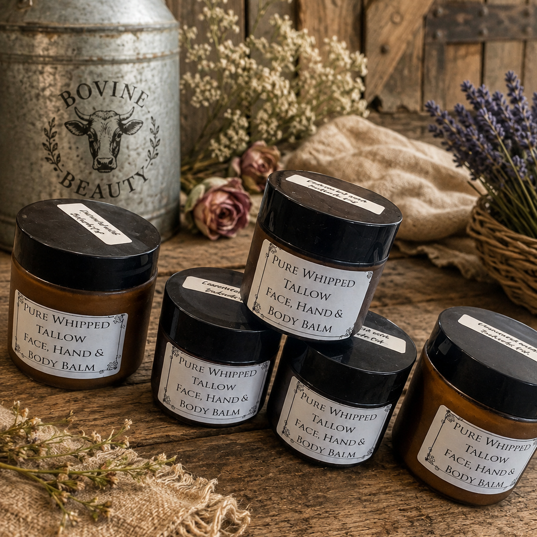 Unscented Whipped Tallow with Bakuchiol Oil
